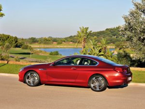 BMW 6 Series Coupe Car Poster Print on 10 mil Archival Satin Paper 16" x 12"