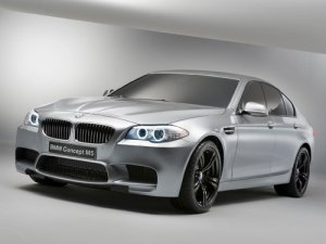 BMW M5 Concept Car Poster Print on 10 mil Archival Satin Paper 36" x 24"