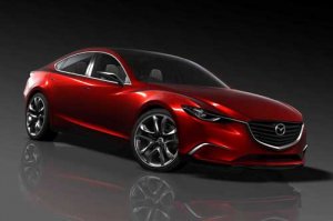 Mazda Takeri (2012) Car Poster Print on 10 mil Archival Satin Paper 20" x 15"