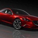 Mazda Takeri (2012) Car Poster Print on 10 mil Archival Satin Paper 36" x 24"