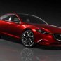 Mazda Takeri (2012) Car Poster Print on 10 mil Archival Satin Paper 36" x 24"
