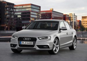 Audi A4 (2012) Car Poster Print on 10 mil Archival Satin Paper 24" x 18"