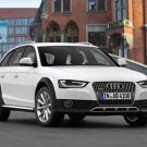 Audi A4 Allroad Quattro (2012) Car Poster Print on 10 mil Archival Satin Paper 36" x 24"