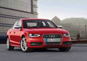 Audi S4 (2012) Car Poster Print on 10 mil Archival Satin Paper 36" x 24"