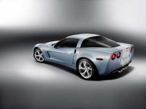 Chevrolet Corvette Grand Sport Concept Car Poster Print on 10 mil Archival Satin Paper 16" x 12"