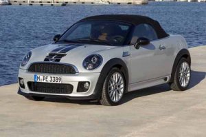Mini Roadster (2012) Car Poster Print on 10 mil Archival Satin Paper 20" x 15"