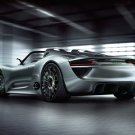 Porsche 918 Spyder Concept Car Poster Print on 10 mil Archival Satin Paper 36" x 24"