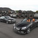Carlsson Mercedes-Benz SLK and CLS Car Poster Print on 10 mil Archival Satin Paper 16" x 12"