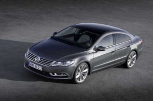 Volkswagen Passat CC (2012) Car Poster Print on 10 mil Archival Satin Paper 16" x 12"