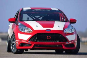Ford Focus Race Car Concept Poster Print on 10 mil Archival Satin Paper 36" x 24"