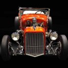 Ford Roadster T Bucket Custom Car Poster Print on 10 mil Archival Satin Paper 36" x 24"