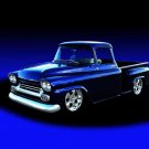 Chevrolet 1/2T Stepside (1959) Custom Truck Poster Print on 10 mil Archival Satin Paper 36" x 24"