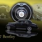 Bentley 4-Door Sedan (1937) Car Poster Print on 10 mil Archival Satin Paper 24" x 18"