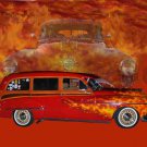 Oldsmobile Wagon (1953) Car Poster Print on 10 mil Archival Satin Paper 24" x 18"