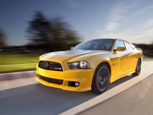 Dodge Charger SRT8 Super Bee (2012) Car Poster Print on 10 mil Archival Satin Paper 20" x 15"