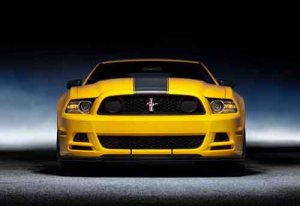 Ford Mustang GT Boss 302 (2013) Car Poster Print on 10 mil Archival Satin Paper 24" x 18"