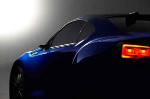 Subaru BRZ STI Concept Car Poster Print on 10 mil Archival Satin Paper 36" x 24"