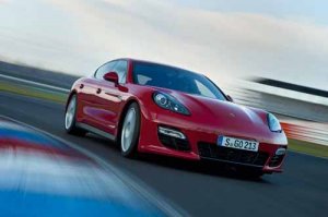 Porsche Panamera GTS Car Poster Print on 10 mil Archival Satin Paper 36" x 24"