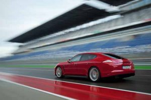 Porsche Panamera GTS Car Poster Print on 10 mil Archival Satin Paper 36" x 24"