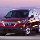 Honda CR-V (2012) Car Poster Print on 10 mil Archival Satin Paper 24" x 18"