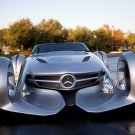 Mercedes-Benz Silver Arrow Concept Car Poster Print on 10 mil Archival Satin Paper 16" x 12"
