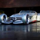 Mercedes-Benz Silver Arrow Concept Car Poster Print on 10 mil Archival Satin Paper 16" x 12"