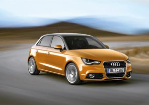 Audi A1 Sportback (2012) Car Poster Print on 10 mil Archival Satin Paper 16" x 12"