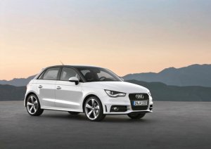 Audi A1 Sportback (2012) Car Poster Print on 10 mil Archival Satin Paper 24" x 18"
