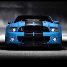 Ford Mustang Shelby GT500 (2013) Car Poster Print on 10 mil Archival Satin Paper 20" x 15"