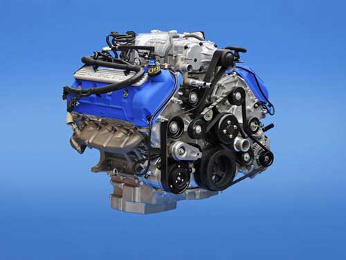 Ford Mustang Shelby GT500 5.8L V8 Car Engine Poster Print on 10 mil Archival Satin Paper 16" x 12"