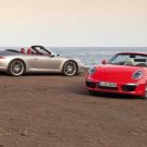 Porsche 911 Cabriolet (2012) Car Poster Print on 10 mil Archival Satin Paper 16" x 12"