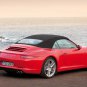 Porsche 911 Cabriolet (2012) Car Poster Print on 10 mil Archival Satin Paper 20" x 15"