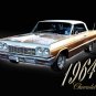 Chevrolet Impala (1964) Car Poster Print on 10 mil Archival Satin Paper 36" x 24"