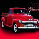 Chevrolet 1/2T Stepside (1953) Truck Poster Print on 10 mil Archival Satin Paper 36" x 24"