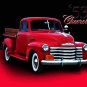 Chevrolet 1/2T Stepside (1953) Truck Poster Print on 10 mil Archival Satin Paper 36" x 24"