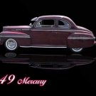 Mercury 2-Door Coupe (1949) Car Poster Print on 10 mil Archival Satin Paper 36" x 24"