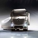 Mercedes-Benz Aero Trailer Concept Truck Poster Print on 10 mil Archival Satin Paper 36" x 24"