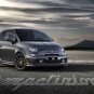 Fiat 500 Abarth 595 Competizione Car Poster Print on 10 mil Archival Satin Paper 16" x 12"