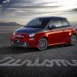 Fiat 500 Abarth 595 Turismo Car Poster Print on 10 mil Archival Satin Paper 20" x 15"