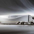 Mercedes-Benz Aero Trailer Concept Truck Poster Print on 10 mil Archival Satin Paper 36" x 24"