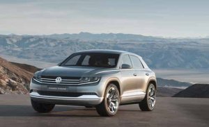Volkswagen Cross Coupe Car Poster Print on 10 mil Archival Satin Paper 36" x 24"