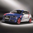 Audi A1 SAMURAI BLUE Car Poster Print on 10 mil Archival Satin Paper 20" x 15"