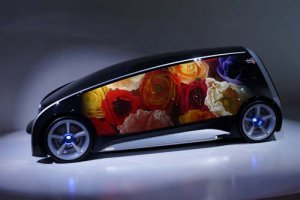 Toyota Fun VII Concept Car Poster Print on 10 mil Archival Satin Paper 20" x 15"