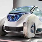 Honda Micro Commuter Concept Car Poster Print on 10 mil Archival Satin Paper 20" x 15"