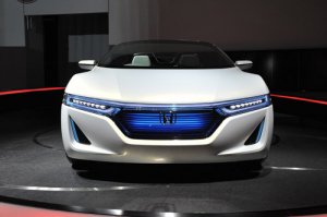 Honda EV-STER Concept Car Poster Print on 10 mil Archival Satin Paper 20" x 15"