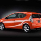 Toyota Prius C Car Poster Print on 10 mil Archival Satin Paper 16" x 12"