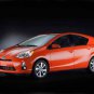Toyota Prius C Car Poster Print on 10 mil Archival Satin Paper 20" x 15"