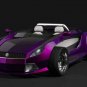 Dartz Jo-MoJo (2012) Purple Car Poster Print on 10 mil Archival Satin Paper 16" x 12"