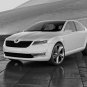 Skoda Geneva Car Poster Print on 10 mil Archival Satin Paper 16" x 12"
