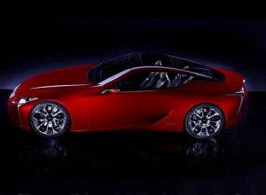 Lexus LF-LC Sports Coupe Concept Car Poster Print on 10 mil Archival Satin Paper 16" x 12"